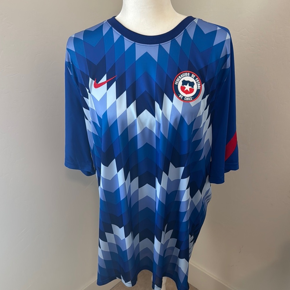 Nike Chile National Team Blue Jersey